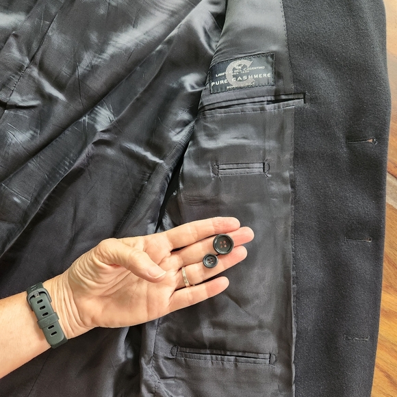 Pure Cashmere Lanificio Del Casentino Men's Jacket Large Idea Uoma Made in Italy - Picture 15 of 16